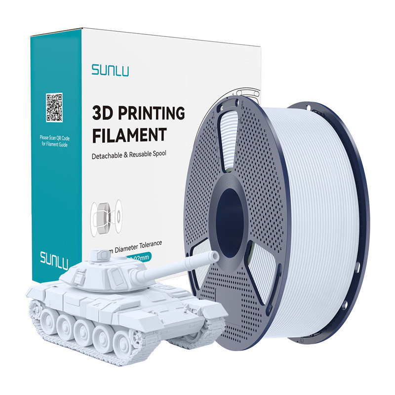 Sunlu Filament SUNLU PLA+ High-Speed 1.75mm 1kg (biały) //