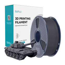 Sunlu Filament SUNLU PLA+ High-Speed 1.75mm 1kg (szary) //