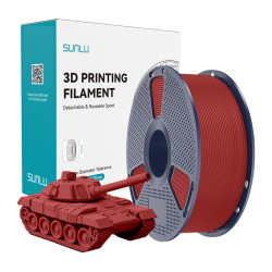 Sunlu Filament SUNLU PLA+ High-Speed 1.75mm 1kg (czerwony) //