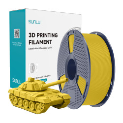 Sunlu Filament SUNLU PLA+ High-Speed 1.75mm 1kg (żółty) //