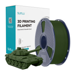 Sunlu Filament SUNLU PLA+ High-Speed 1.75mm 1kg (oliwkowy) //