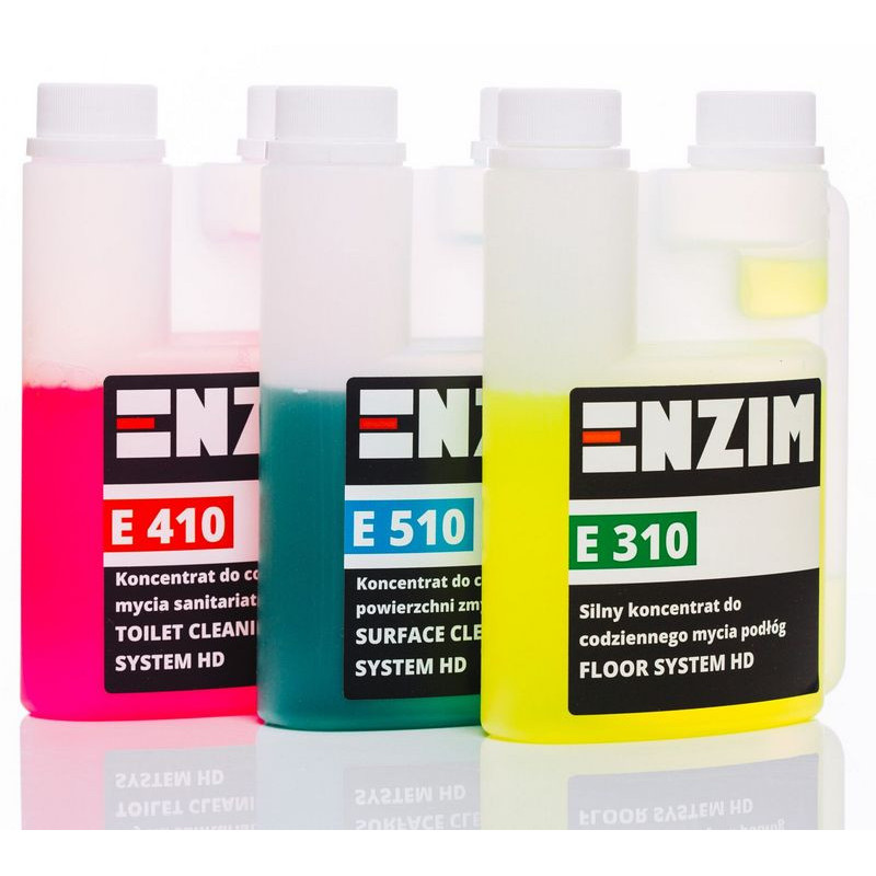 ENZIM Pakiet startowy do sprzątania E310 E410 E510 3x300ml