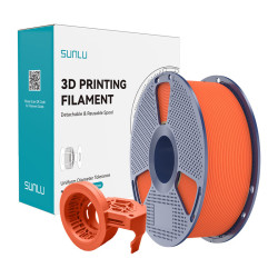 Sunlu Filament SUNLU PETG High-Speed Matte 1.75mm 1kg (pomarańczowy) //