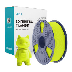 Sunlu Filament SUNLU PLA Matte 1.75mm 1kg (jasnozielony) //