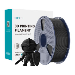 Sunlu Filament SUNLU PLA+ 1.75mm 1kg (czarny) //