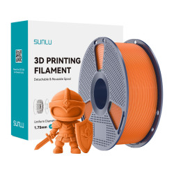 Sunlu Filament SUNLU PLA+ 1.75mm 1kg (słoneczny pomarańczowy) //