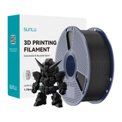 Sunlu Filament SUNLU PLA+ 2.0 1.75mm 1kg (czarny) //