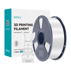 Sunlu Filament SUNLU PLA+ Silk 1.75mm 1kg (biały) //