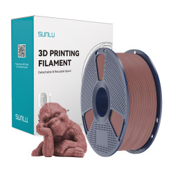 Sunlu Filament SUNLU Wood 1.75mm 1kg (wiśnia) //