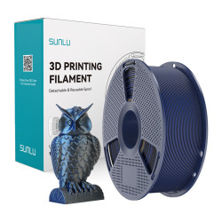 Sunlu Filament SUNLU PLA+ Silk Dual Color 1.75mm 1kg (czarno-niebieski) //