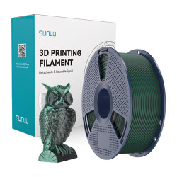 Sunlu Filament Sunlu PLA+ Silk Dual Color (czarno-zielony) //