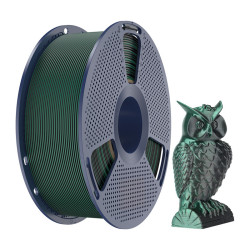 Sunlu Filament Sunlu PLA+ Silk Dual Color (czarno-zielony) //