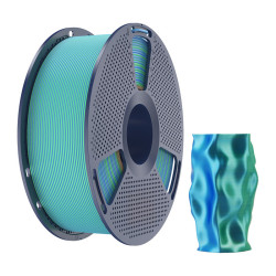 Sunlu Filament SUNLU PLA+ Silk Dual Color 1.75mm 1kg (niebiesko-zielony) //