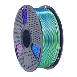 Sunlu Filament SUNLU PLA+ Silk Tri-Color 1.75mm 1kg (niebiesko-zielono-fioletowy) //