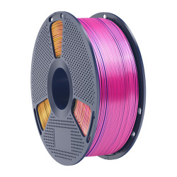 Sunlu Filament SUNLU PLA+ Silk Tri-Color 1.75mm 1kg (czerwono-żółto-niebieski) //