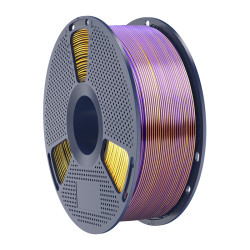 Sunlu Filament SUNLU PLA+ Silk Tri-Color 1.75mm 1kg (czarno-złoto-fioletowy) //