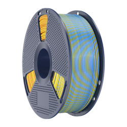 Sunlu Filament SUNLU PLA+ Silk Forth-Color 1.75mm 1kg (niebiesko-fioletowo-pomarańczowo-żółty) //
