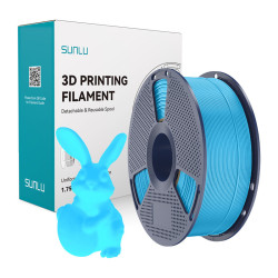 Sunlu Filament SUNLU PLA Glow In The Dark 1.75mm 1kg (niebieski) //