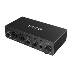 Fifine Interfejs audio Fifine Ampli3 (czarny) //