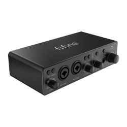Fifine Interfejs audio Fifine Ampli3 (czarny) //