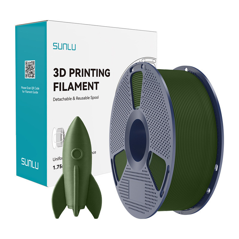 Sunlu Filament SUNLU PLA High-Speed 1.75mm 1kg (oliwkowy) //