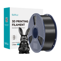 Sunlu Filament SUNLU PLA+ Silk 1.75mm 1kg (czarny) //