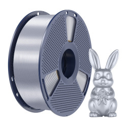 Sunlu Filament SUNLU PLA+ Silk 1.75mm 1kg (srebrny) //