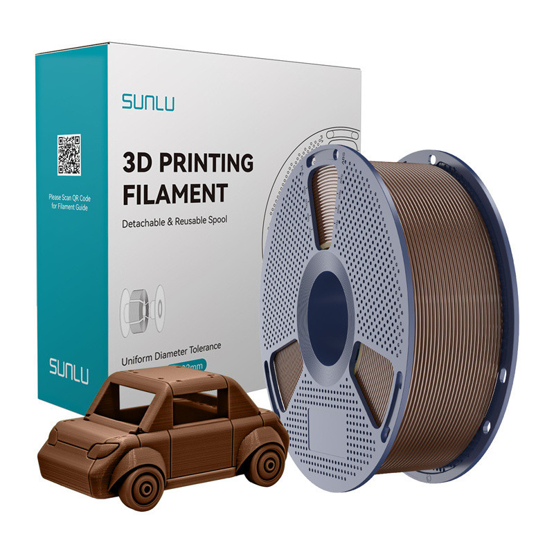 Sunlu Filament SUNLU PETG 1.75mm 1kg (kawowy) //