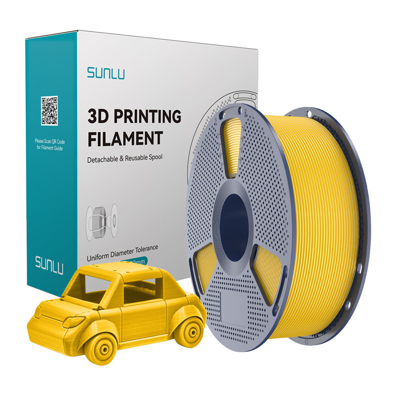 Sunlu Filament SUNLU PETG 1.75mm 1kg (intensywny żółty) //