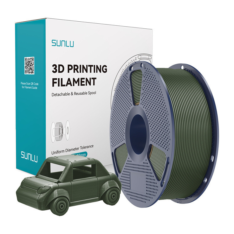 Sunlu Filament SUNLU PETG 1.75mm 1kg (oliwkowy) //