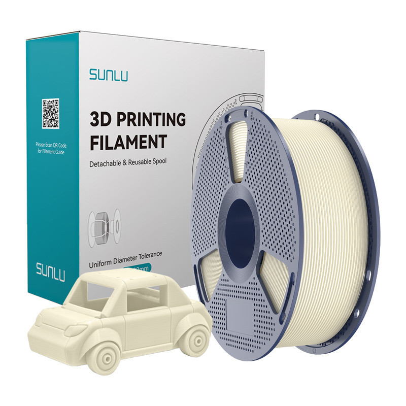 Sunlu Filament SUNLU PETG 1.75mm 1kg (kość słoniowa) //