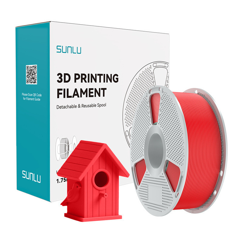 Sunlu Filament SUNLU ASA 1.75mm 1kg (czerwony) //