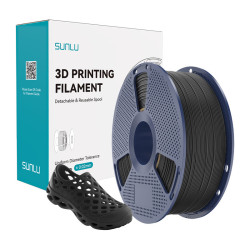 Sunlu Filament SUNLU TPU 95A 1.75mm 1kg (czarny) //