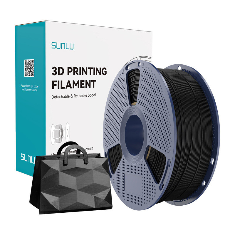 Sunlu Filament SUNLU TPU Silk 1.75mm 1kg (czarny) //