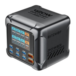 BliTZWOlF Ładowarka Blitzwolf BW-S33 420W, 8 portów //