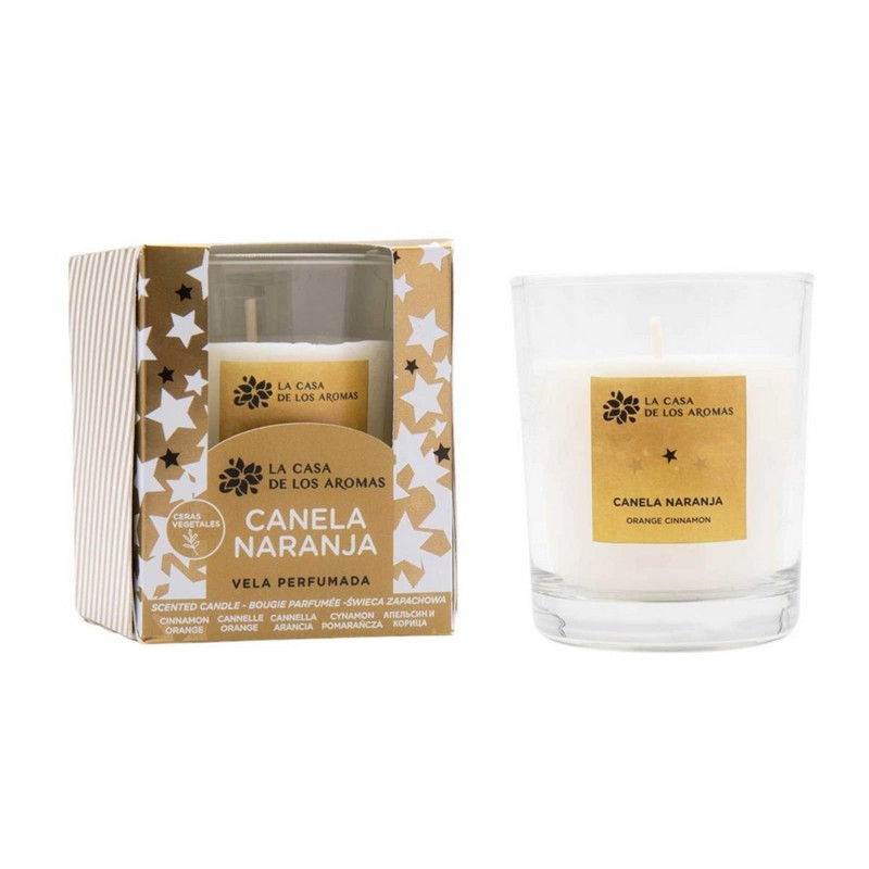 Świeca zapachowa CYNAMON-POMARAŃCZA LCA X-MAS