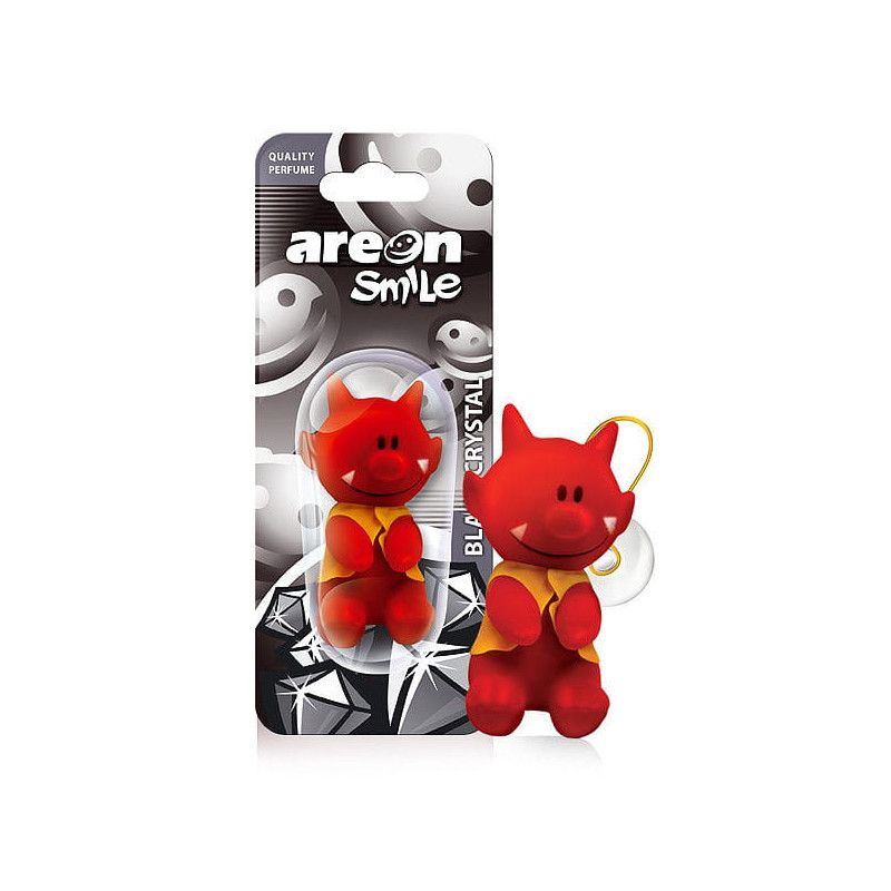 AREON Toy Zawieszka Maskotka DIABEŁEK BLACK CRYSTAL