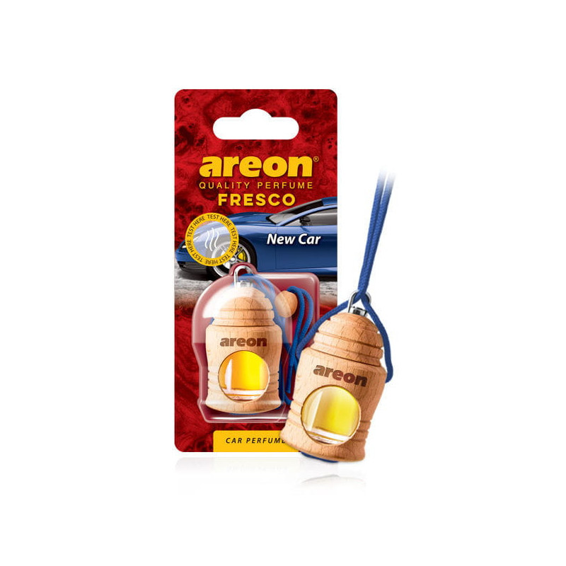 AREON Fresco Wood Zawieszka zapachowa NEW CAR