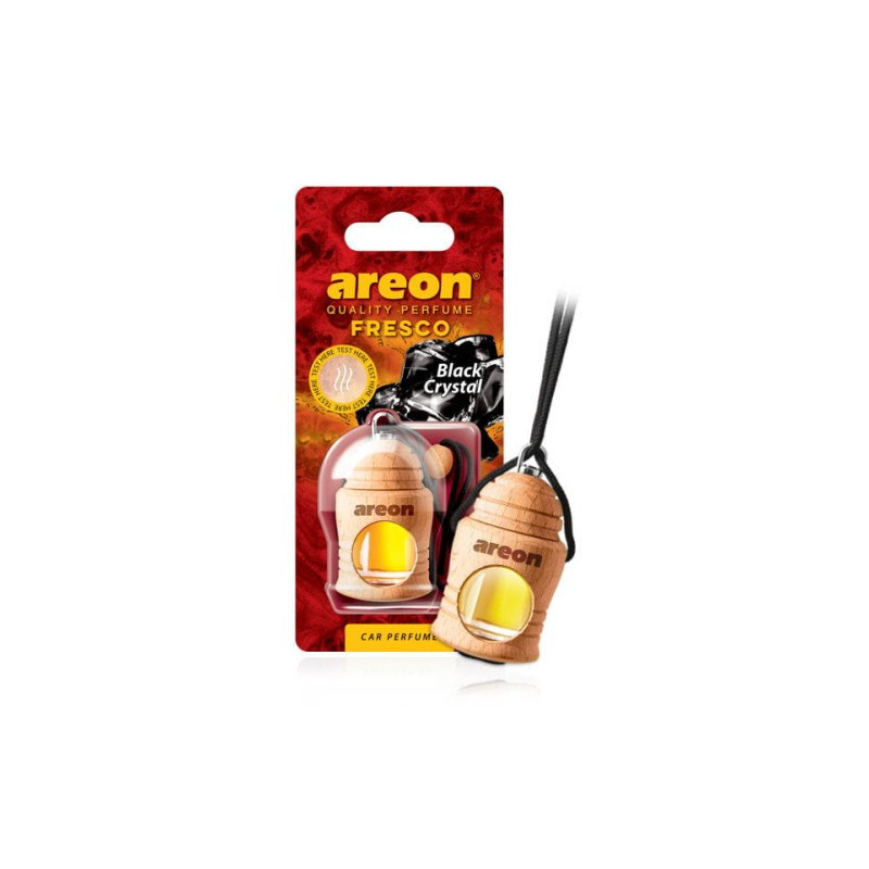 AREON Fresco Wood Zawieszka zapachowa BLACK CRYSTAL