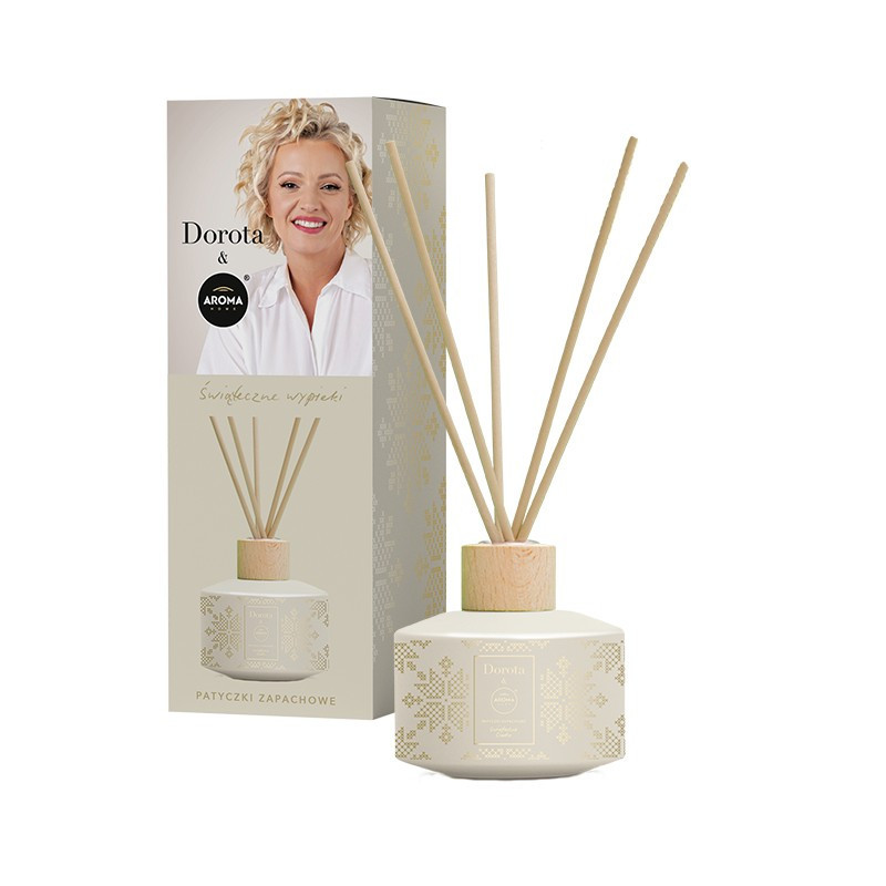 ŚWIĄTECZNE WYPIEKI Patyczki zapachowe AROMA Home&Dorota 100ml
