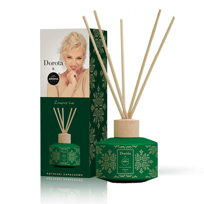 ZIMOWY LAS Patyczki zapachowe AROMA Home&Dorota 100 ml