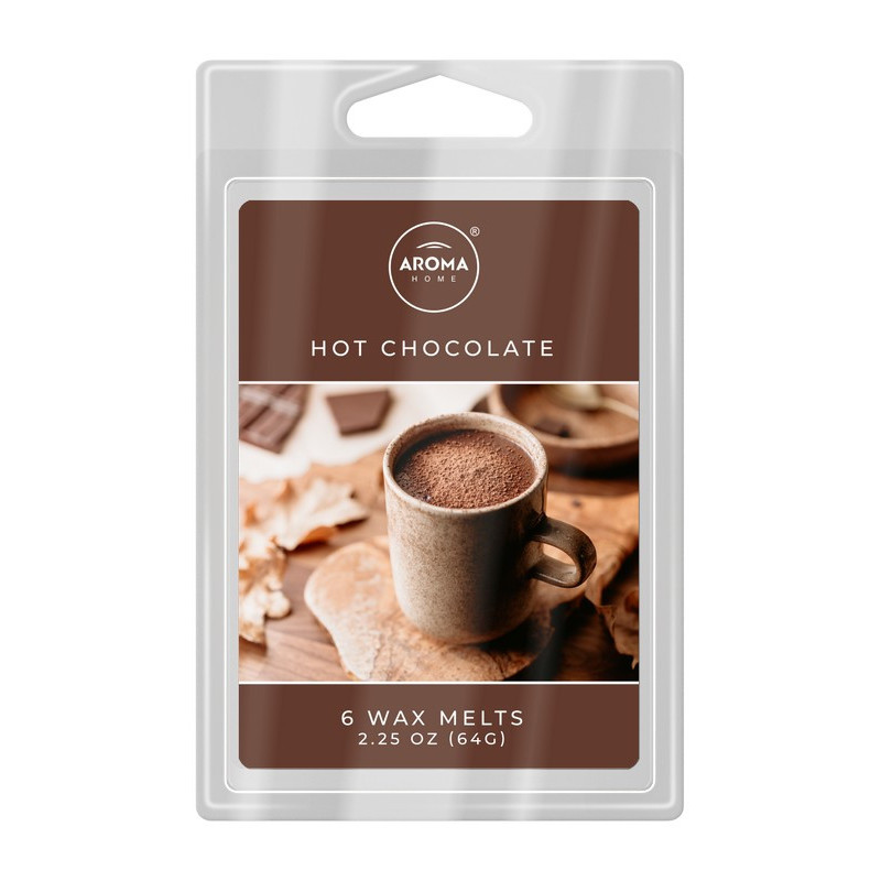 HOT CHOCOLATE wosk do kominka AROMA Home 6 kostek