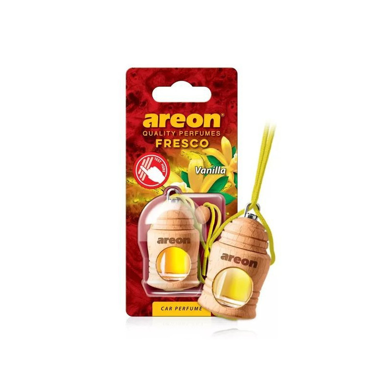 AREON Fresco Wood Zawieszka zapachowa VANILLA