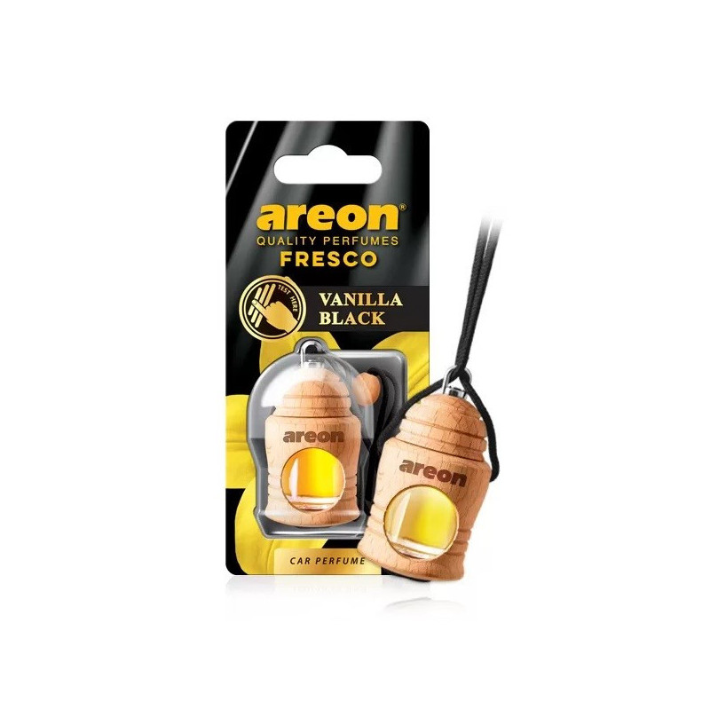 AREON Fresco Wood Zawieszka zapachowa VANILLA BLACK
