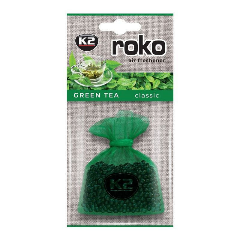 K2 Roko GREEN TEA Zapach do samochodu classic