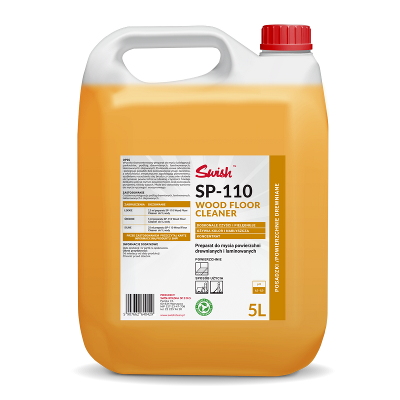 SWISH SP-110 Wood Floor Cleaner 5L -  Podłogi drewniane