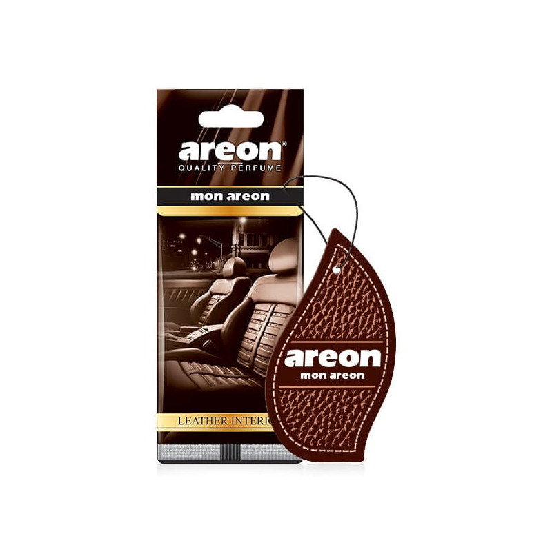 LEATHER INTERIOR Zawieszka zapachowa AREON Mon skóra