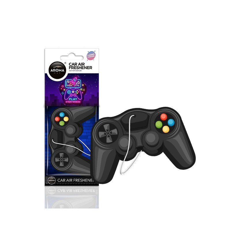 CONTROLLER - GAMES Celulozowa zawieszka do auta  AROMA CAR