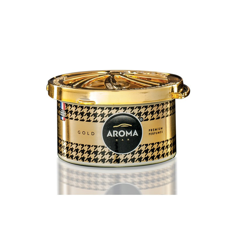 AROMA Car Puszka zapachowa GOLD prestige organic