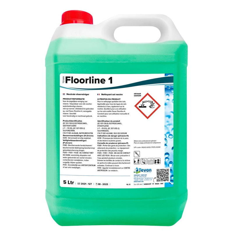 Tevan Floorline 1 5L - koncentrat do mycia podłóg